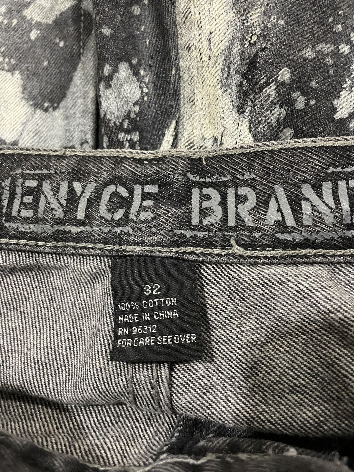 Enyce Y2K Enyce Spellout Super Baggy Rapper Carpenter Skater Jeans Size US 36 / EU 52 - 10 Thumbnail