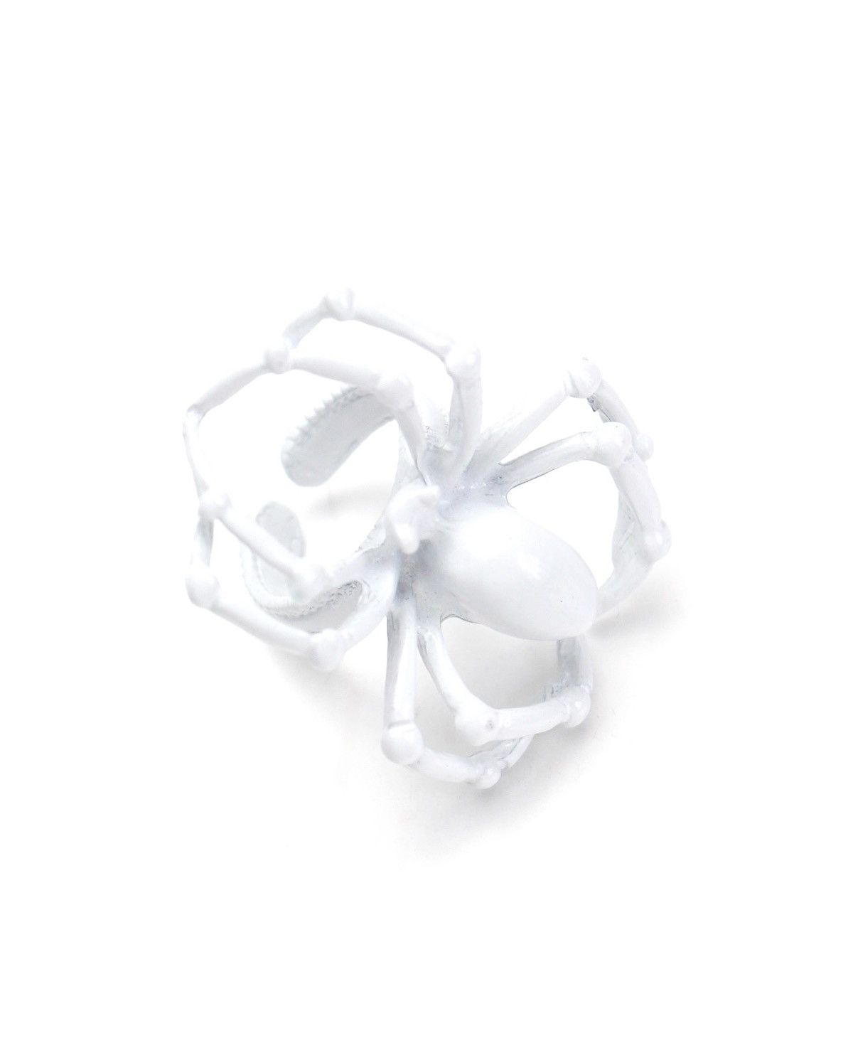 Hysteric Glamour 2000S JAPANESE MADE SPIDER WHITE RING Size ONE SIZE - 2 Thumbnail