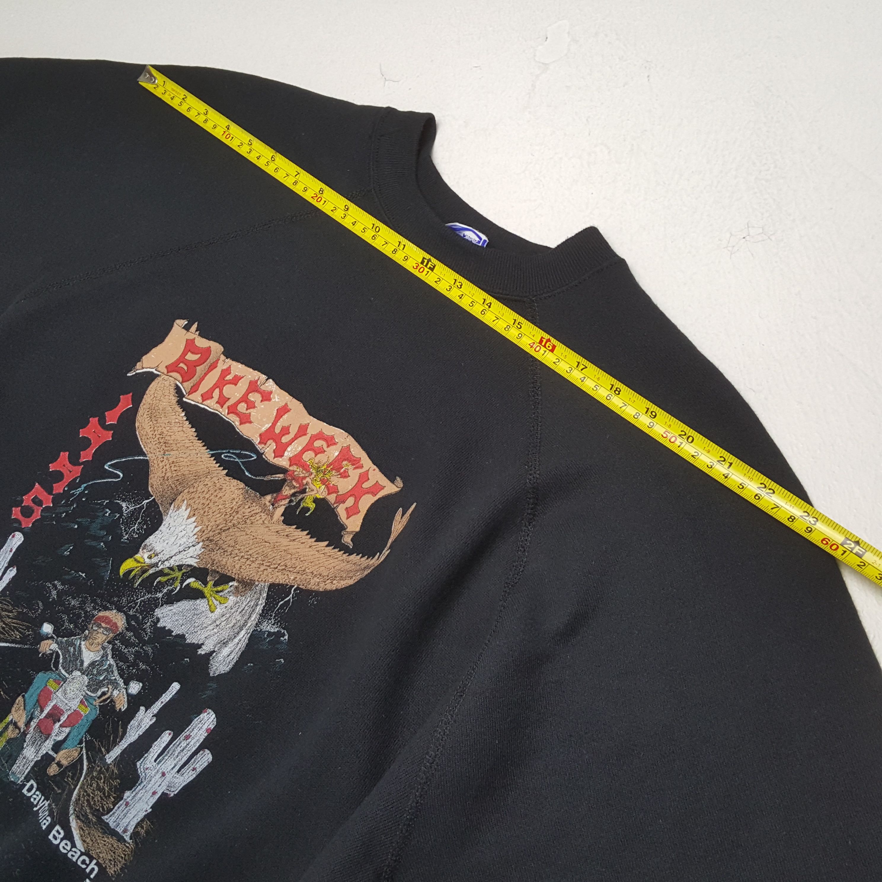 Daytona × Vintage BIKE WEEK DAYTONA BEACH 1995 Vintage Sweatshirt Size US L / EU 52-54 / 3 - 5 Thumbnail
