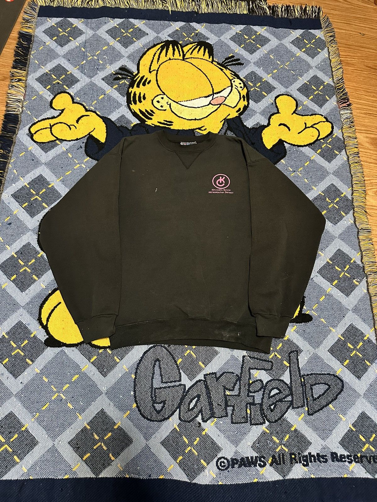 Hanes Vintage 90s Hanes Heavyweight Sun Faded Sweater Size US M / EU 48-50 / 2 - 4 Thumbnail