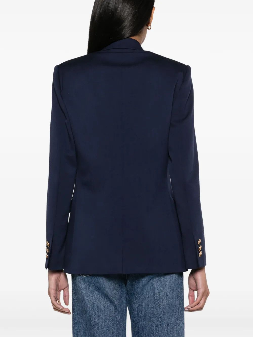 Versace o1y0226 Blazer in Navy Blue Size M / US 6-8 / IT 42-44 - 3 Thumbnail