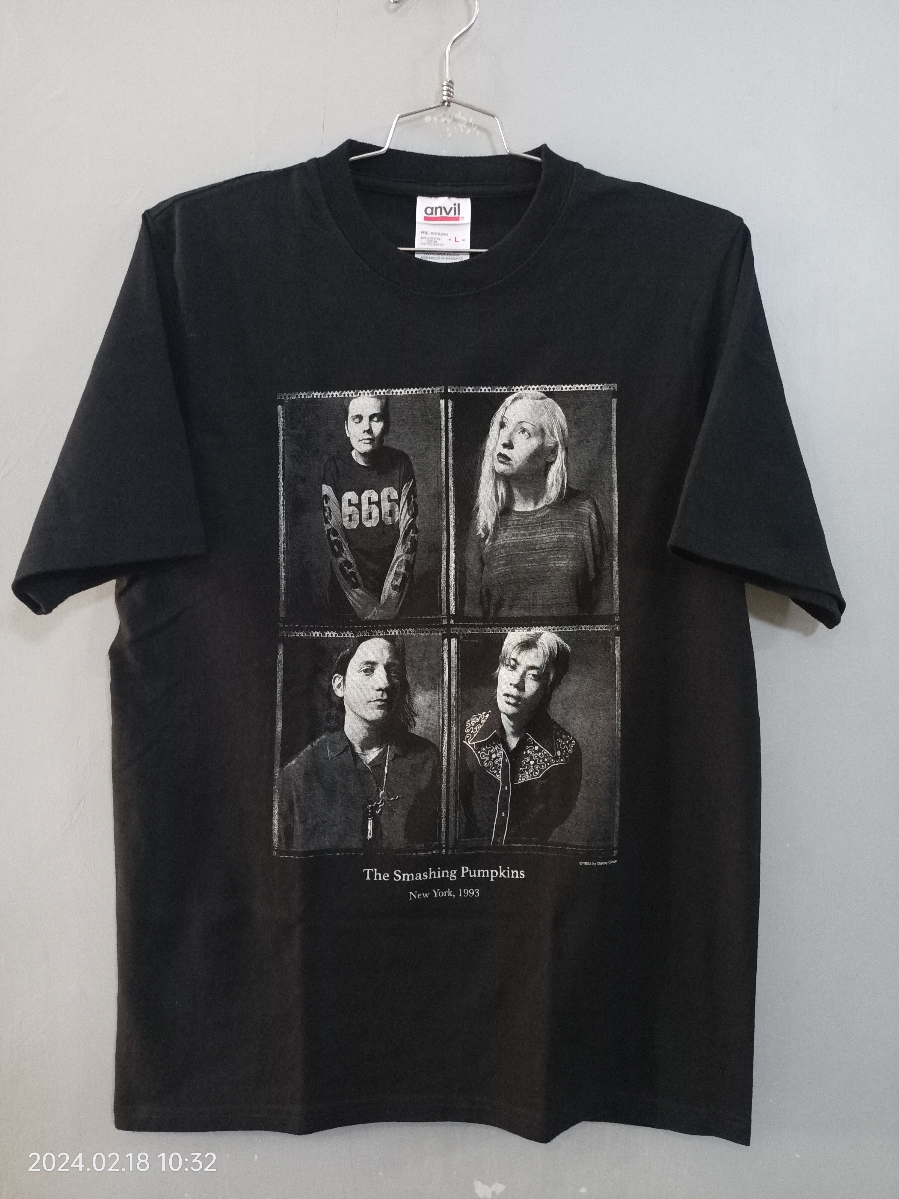 image of Band Tees x Vintage Smashing Pumpkins Personil T-Shirt in Black, Men's (Size Large)