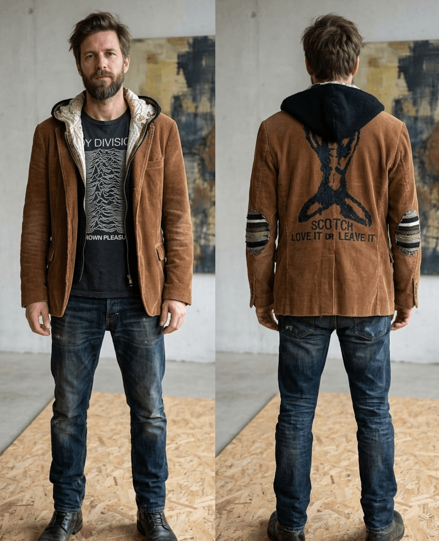 Scotch & Soda Scotch & Soda Love It or Leave It Size 38L - 3 Thumbnail