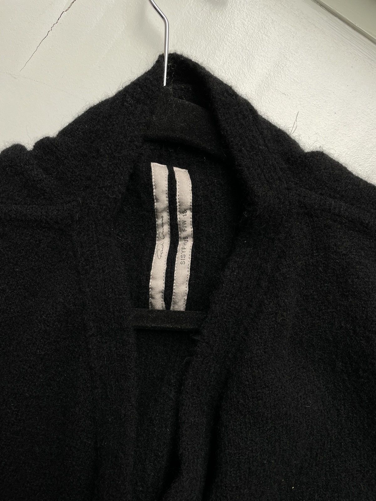 Rick Owens Rick Owens Black 100% Cashmere Cape Size US S / EU 44-46 / 1 - 3 Thumbnail