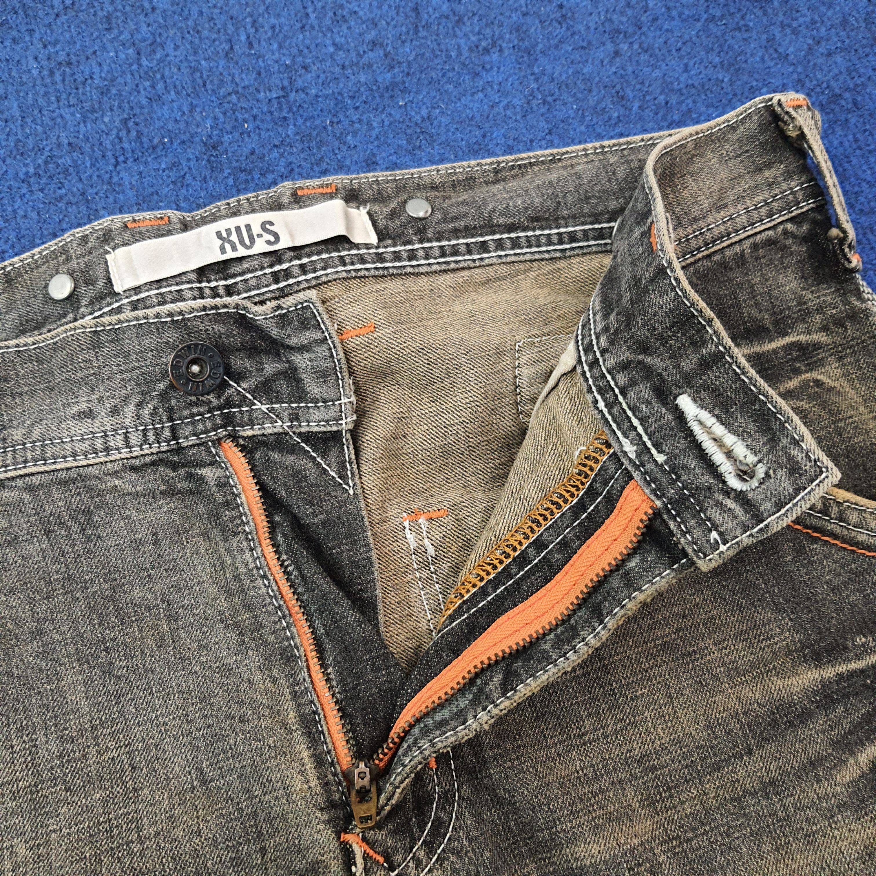 Edwin Vintage Edwin XV-S Japan Brand Rework Jeans C228N26 Size US 32 / EU 48 - 5 Thumbnail
