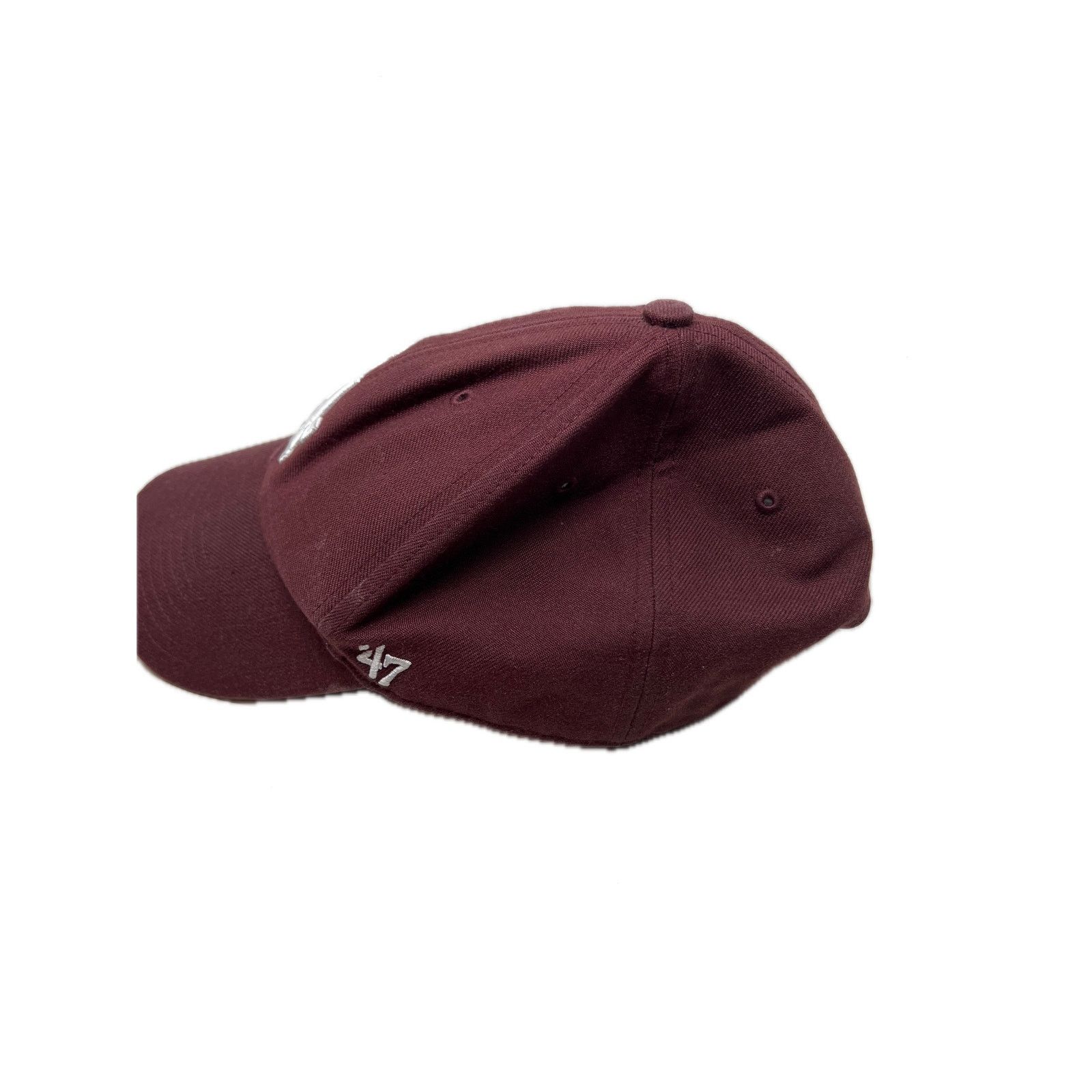 New Era New Era 47 MLB LA Dodgers Adjustable Burgundy Size ONE SIZE - 2 Thumbnail