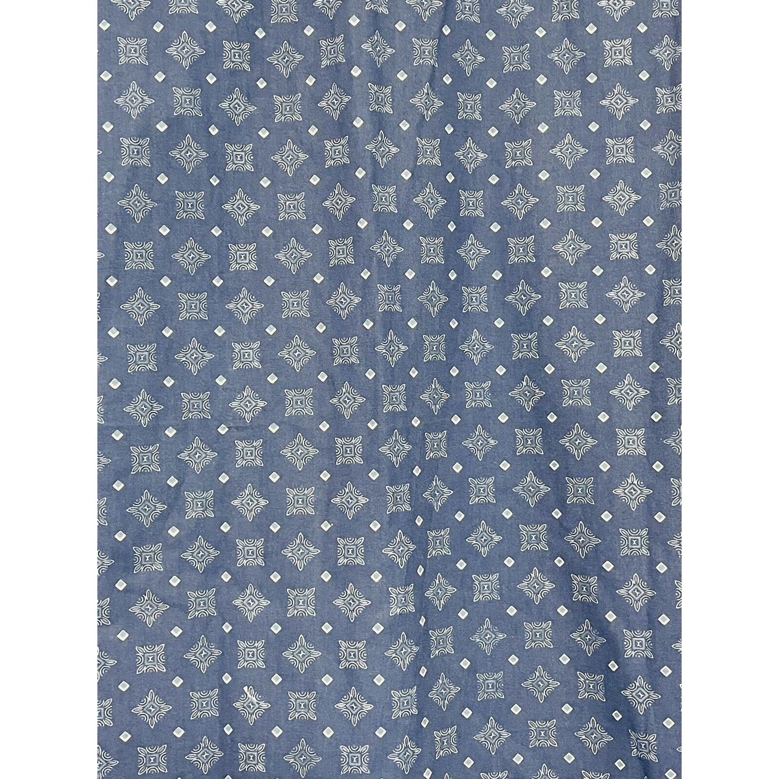 Vintage Key Elements Mens Blue Short Sleeve Button-Down Shirt M Retr Size US M / EU 48-50 / 2 - 6 Thumbnail