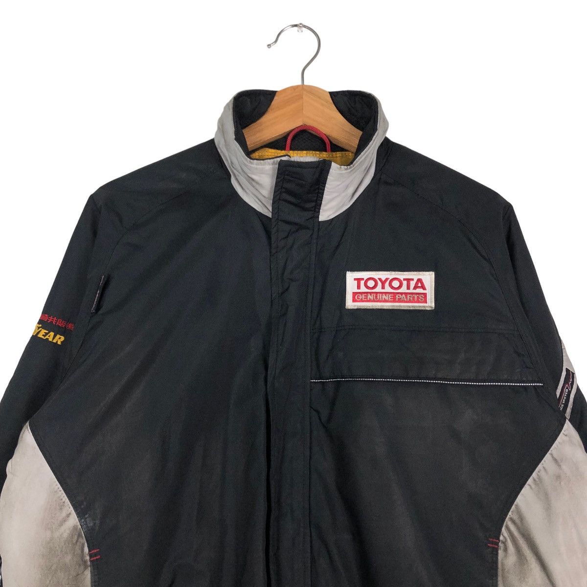 Japanese Brand 🔥Vintage Bomber Jacket Toyota Good Year Racing Style Size US S / EU 44-46 / 1 - 3 Thumbnail