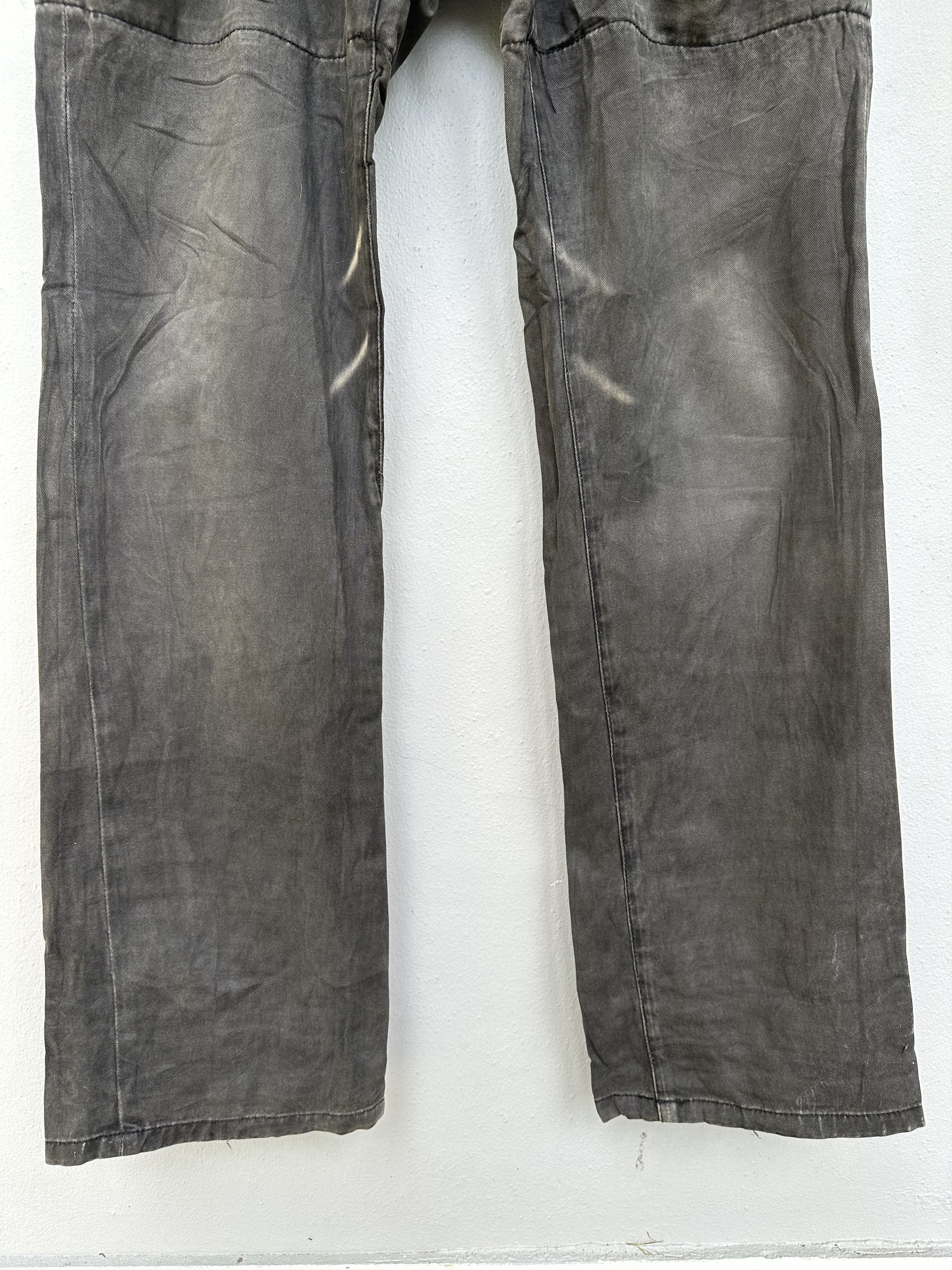 Japanese Brand Rare Savignac De Denim Double Waist Seditionaries Distressed Size US 32 / EU 48 - 9 Thumbnail