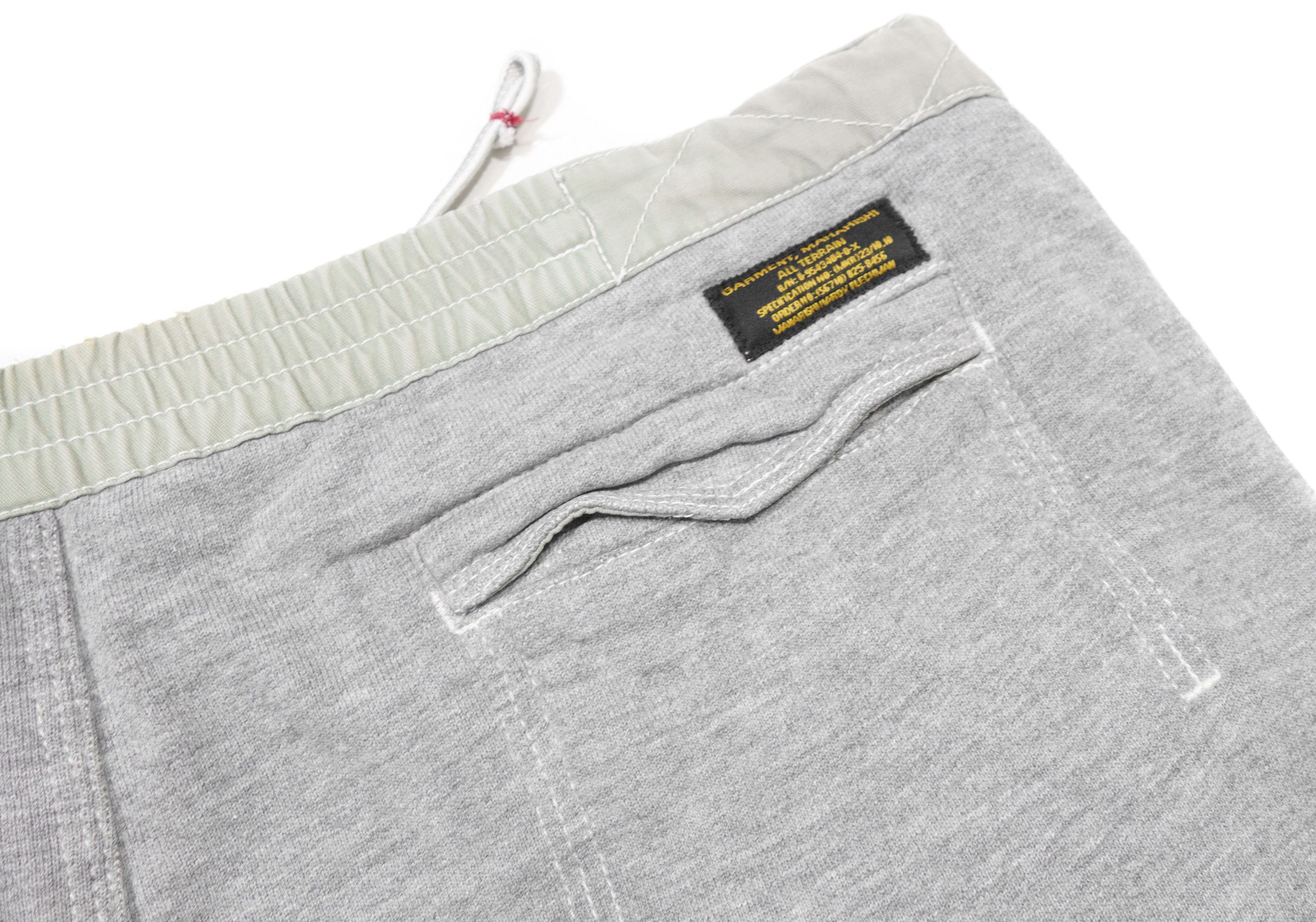 Maharishi 00s Marl Sweat Snap Sides Military Shorts Size US 32 / EU 48 - 4 Thumbnail