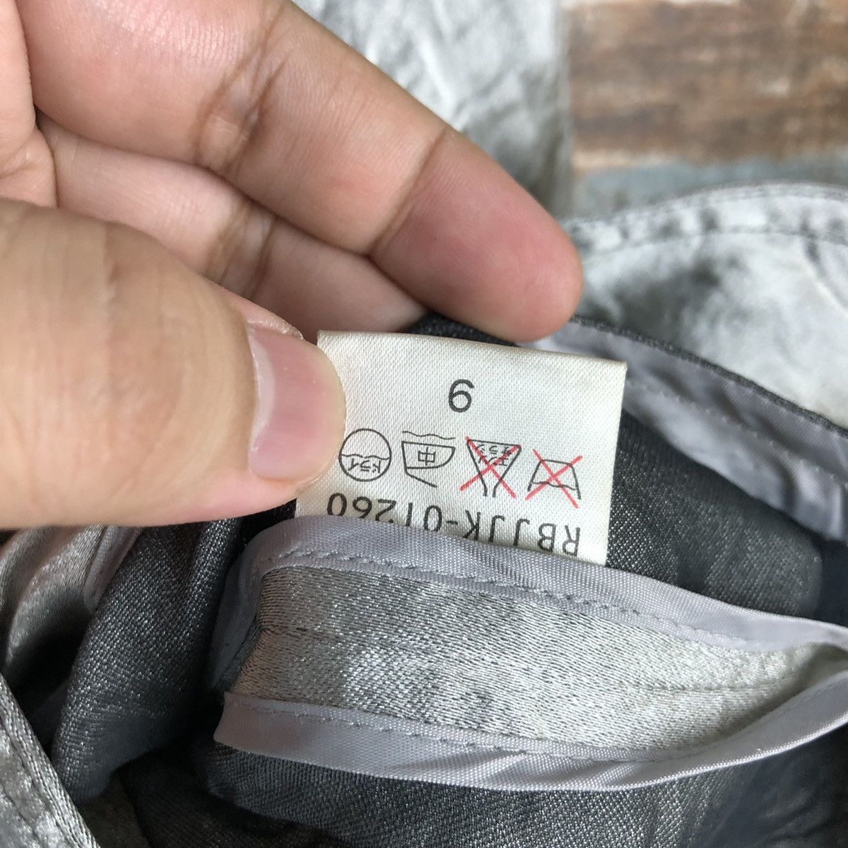 Hiroko Koshino Homme Hiroko Bis hiroko koshino Grey Blazer #A2396 Size S / US 4 / IT 40 - 10 Thumbnail