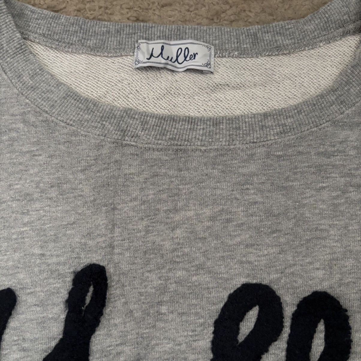 Japanese Brand × Vintage Muller Embroidered Sweater Size S / US 4 / IT 40 - 2 Thumbnail