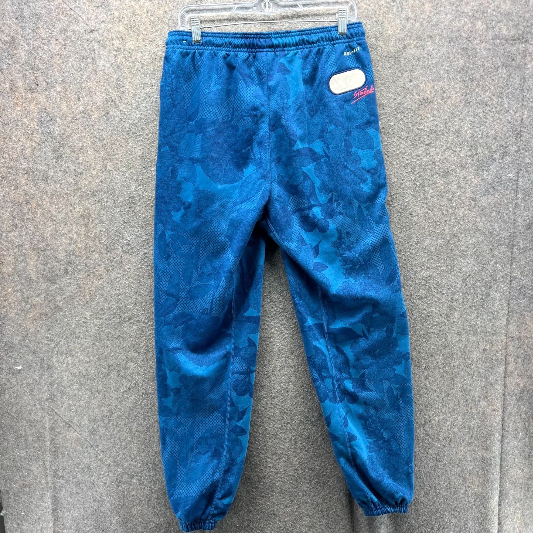 Nike Nike Jogger Men Medium Blue Dri Fit Standard Issue DV0016-453 Brigade Basketball Pants Size US 31 - 2 Thumbnail