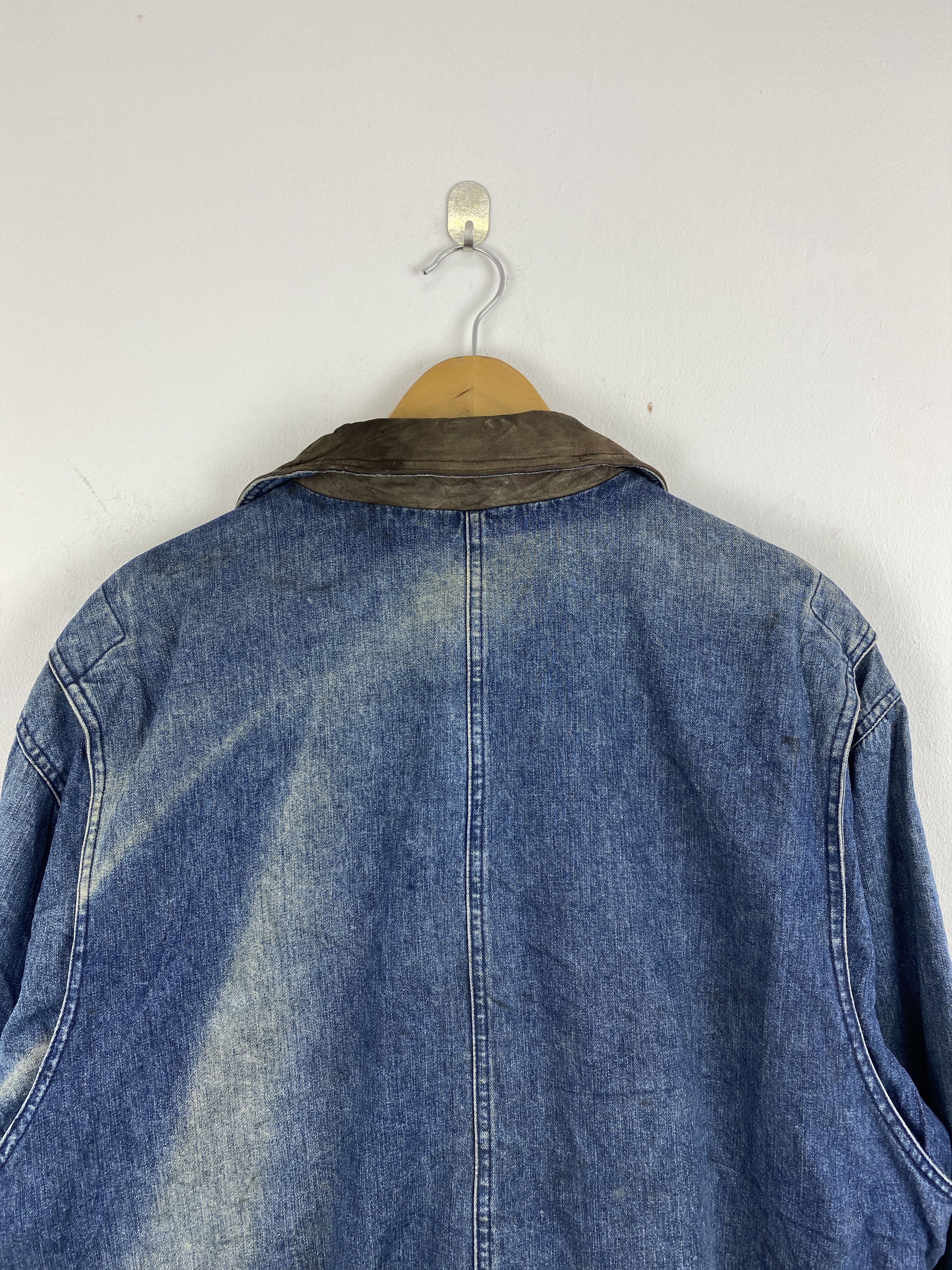 Lands' End Vintage Lands End Denim Jacket jacket J2011 Size US L / EU 52-54 / 3 - 4 Thumbnail