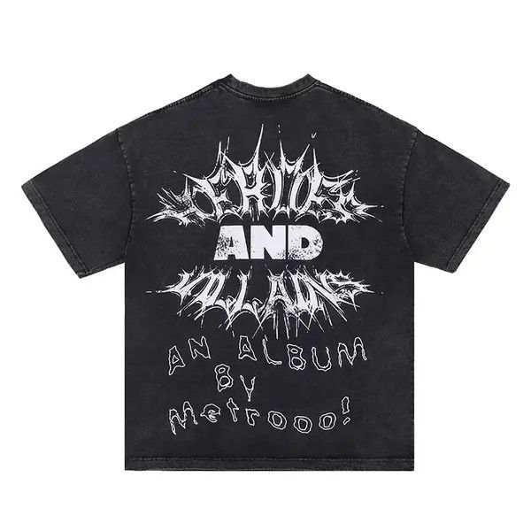 Japanese Brand #20 Flame Printed Retro Wash Size US L / EU 52-54 / 3 - 1 Thumbnail