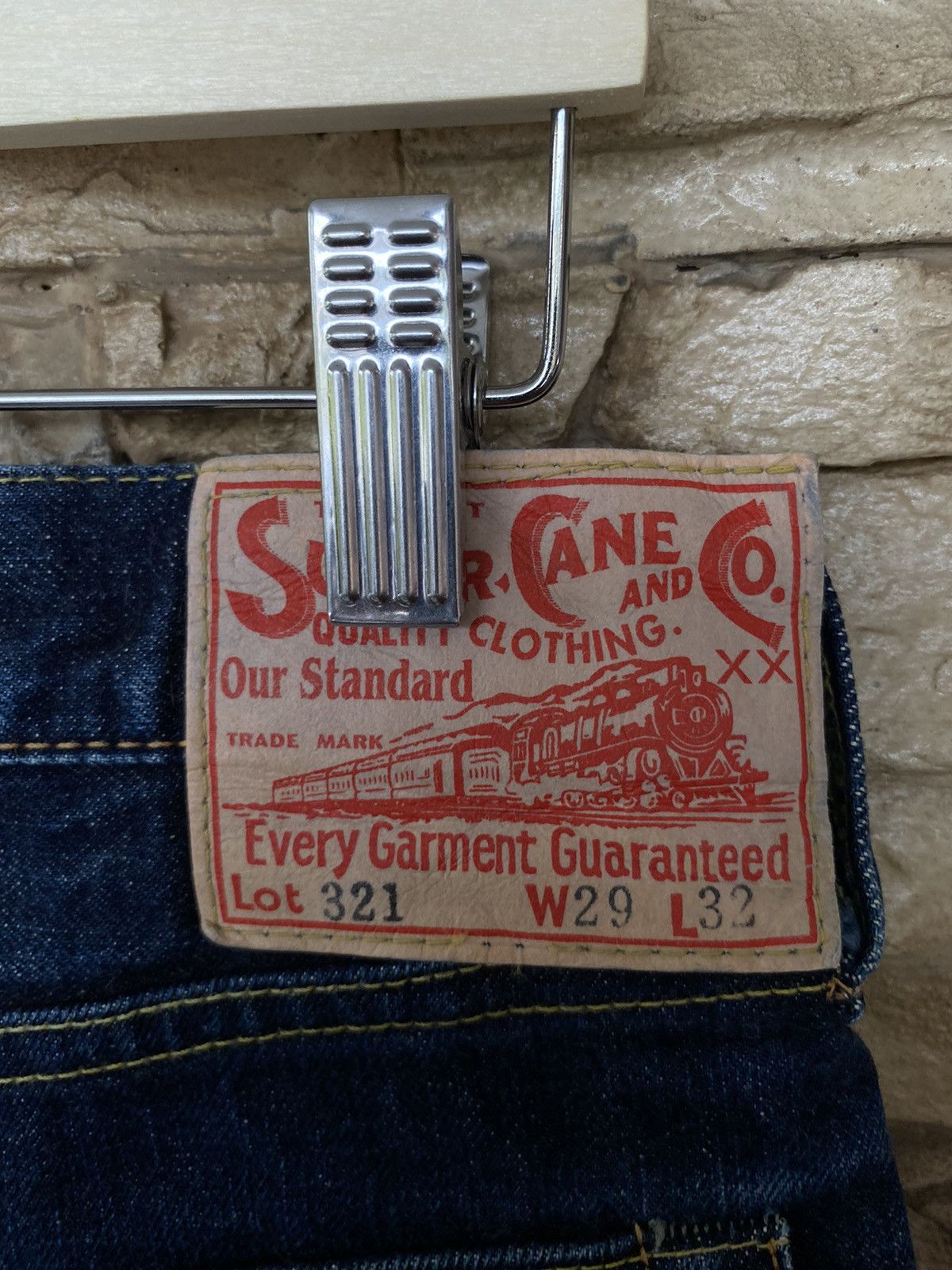 Sugar Cane Vintage Sugar Cane Lot 321 Flare Bootcut Denim Pants Size US 29 - 9 Thumbnail