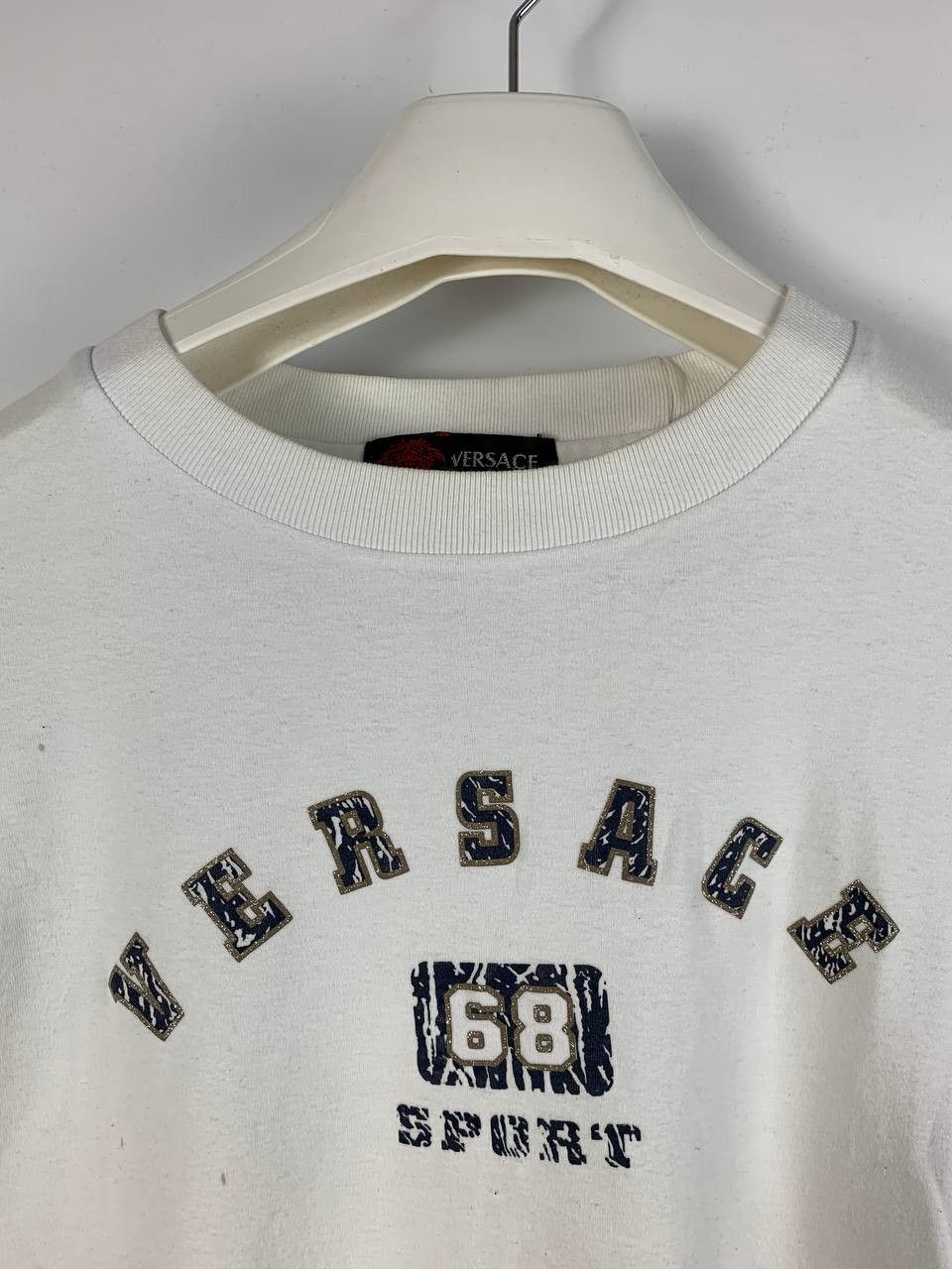 Versace Versace Vintage Big Logo white cotton M Size US M / EU 48-50 / 2 - 4 Thumbnail