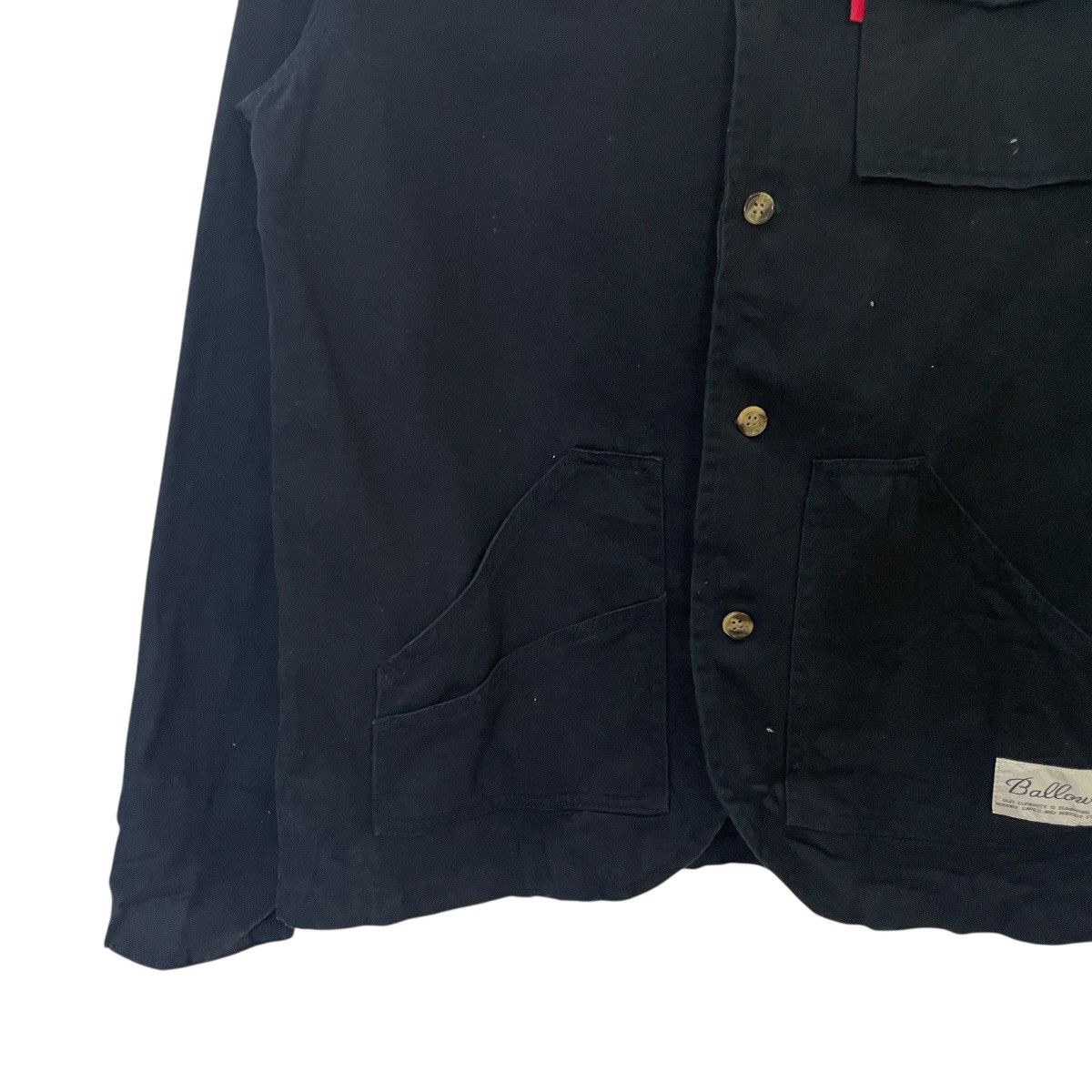 Japanese Brand Vintage Balloe Jeans Tactical Black Jacket Size US M / EU 48-50 / 2 - 3 Thumbnail