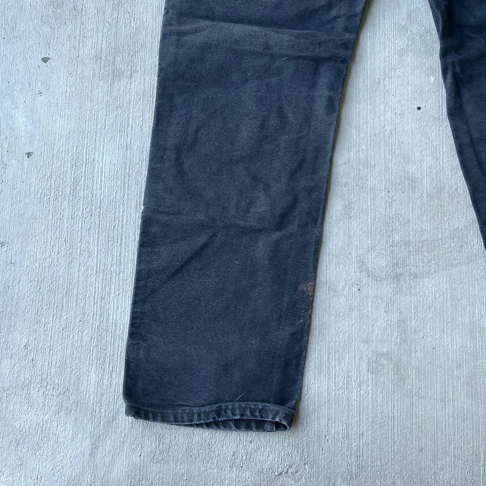 Carhartt × Vintage Carhartt black double knee work wear carpenter pants Size US 28 / EU 44 - 10 Thumbnail