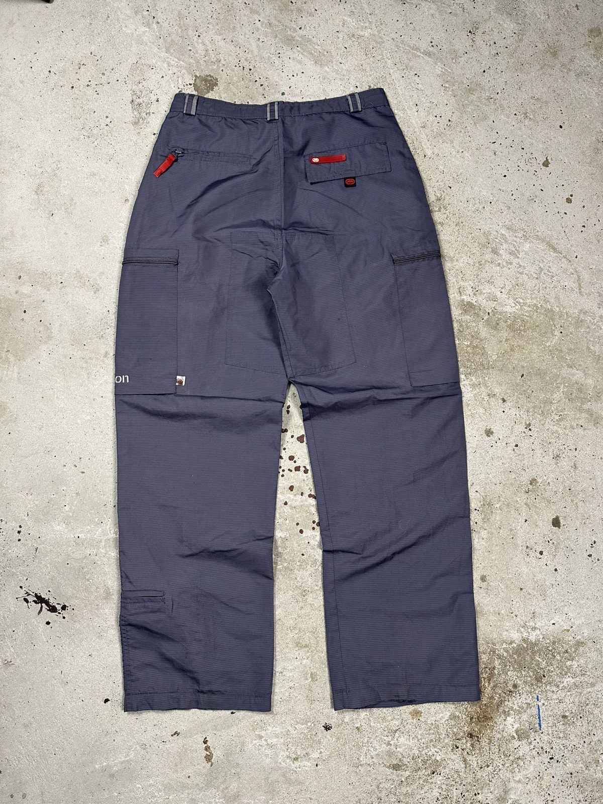 Ecko Unltd. × Vintage Vintage Y2K Ecko Unlimited Baggy Cargo Track Pants Size US 31 - 2 Thumbnail