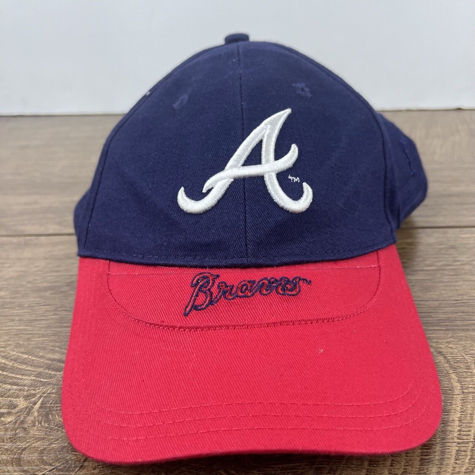 Other Atlanta Braves MLB Hat Adjustable Hat Blue Adjustable Hat Bl Size ONE SIZE - 4 Thumbnail