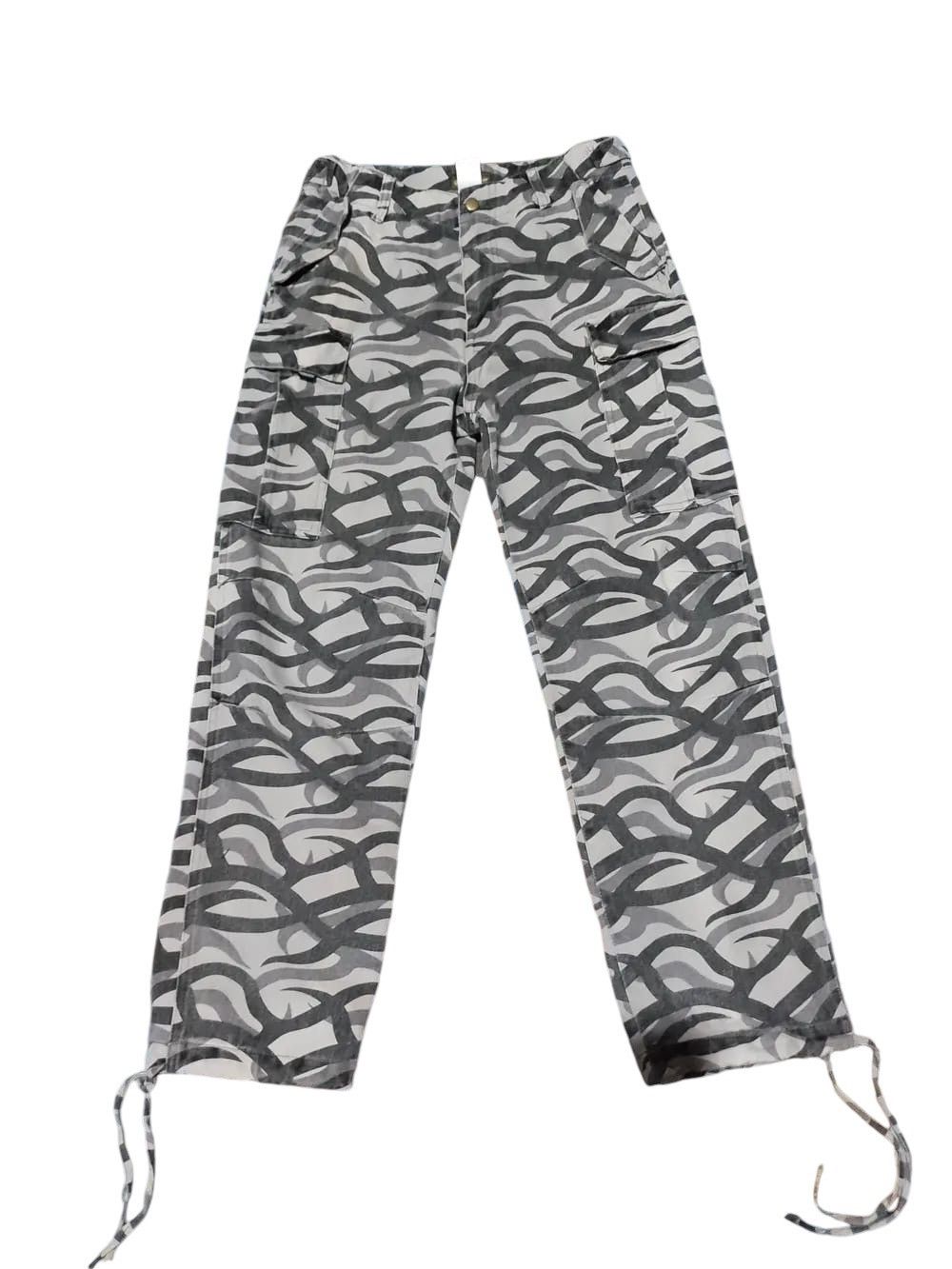 Japanese Brand Octopus Army Tribal Camo Cargo Pants Size US 31 - 1 Thumbnail