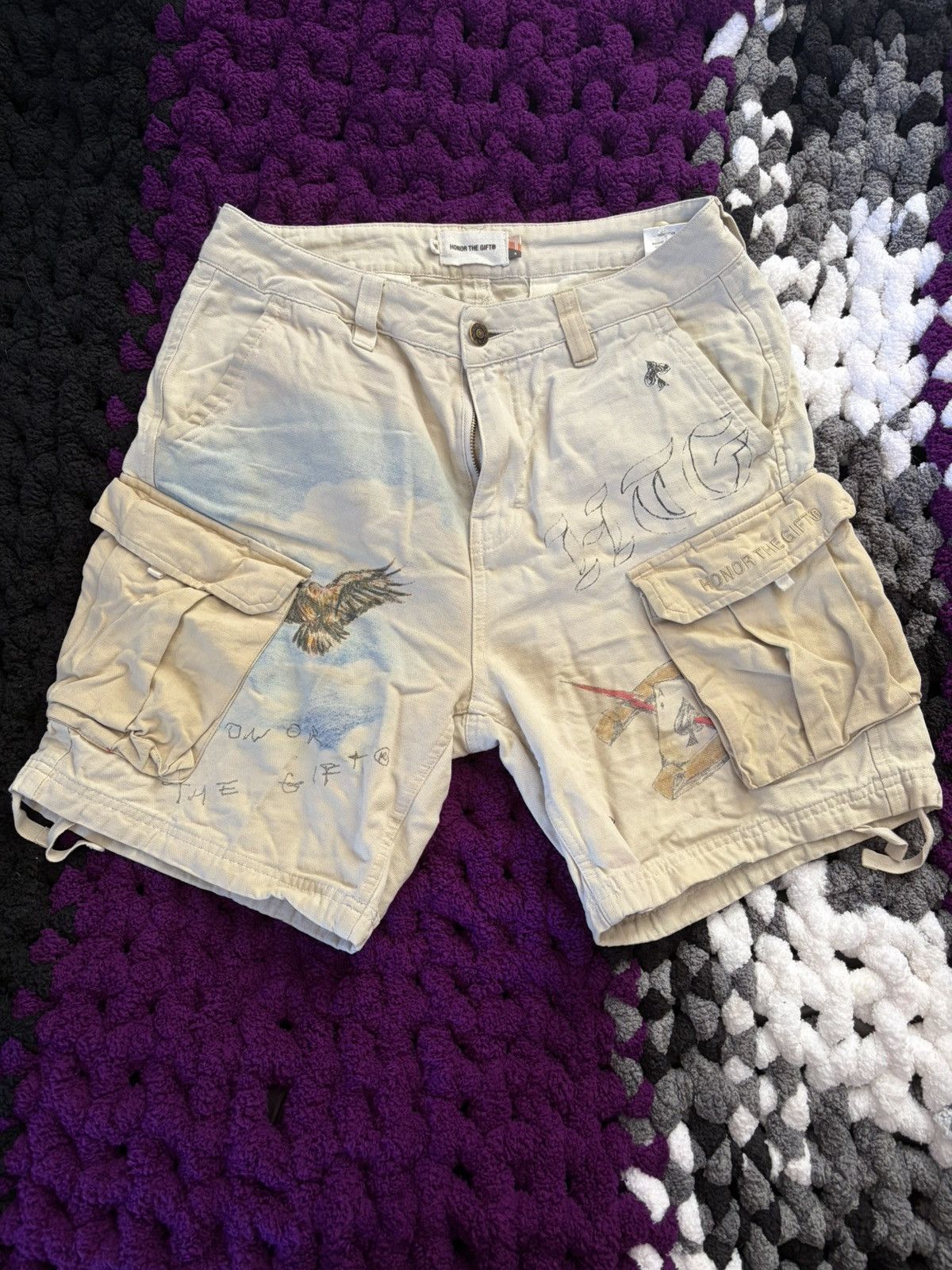 Honor the Gift Honor the gift cargo shorts Size US 28 / EU 44 - 2 Thumbnail