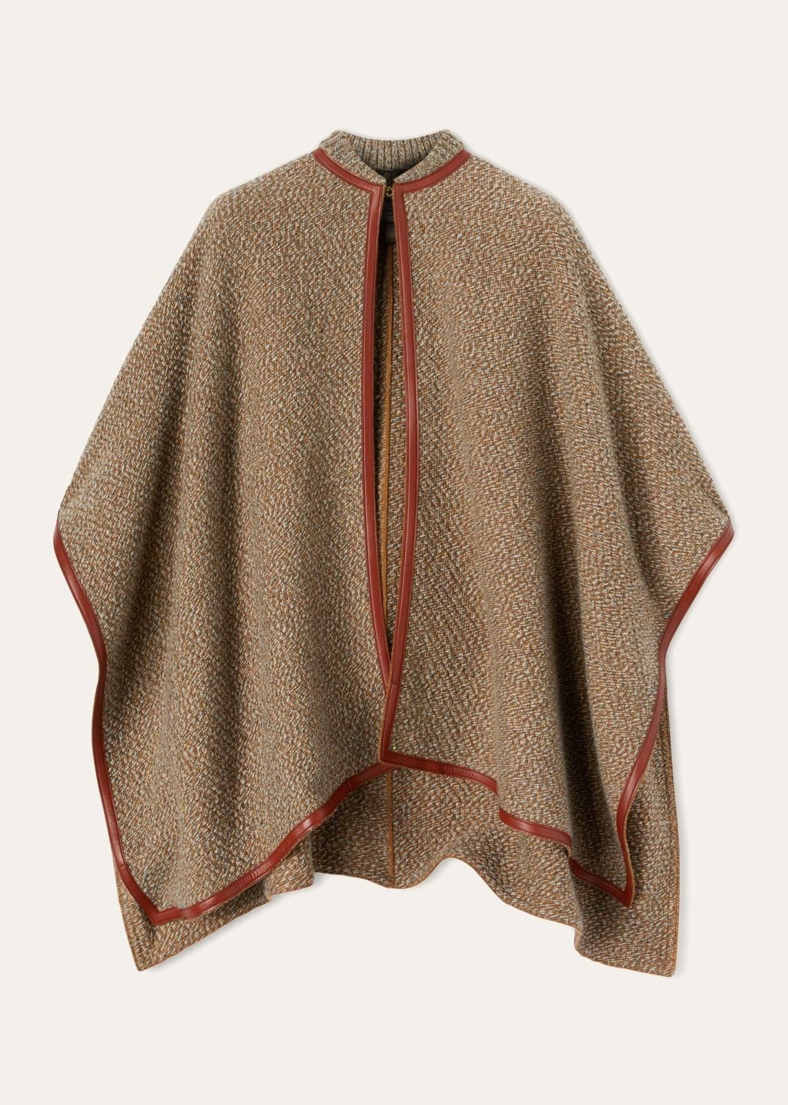Loro Piana o1srvl11e0824 Size: OS / Sydney Cashmere Cape in Brown Size ONE SIZE - 1 Thumbnail