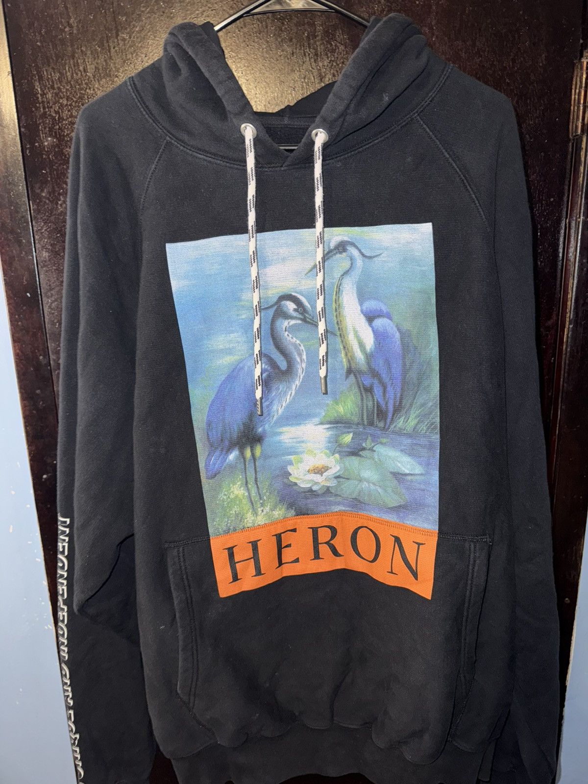 Heron Preston Heron Preston Graphic-Print Hoodie Size US L / EU 52-54 / 3 - 1 Thumbnail