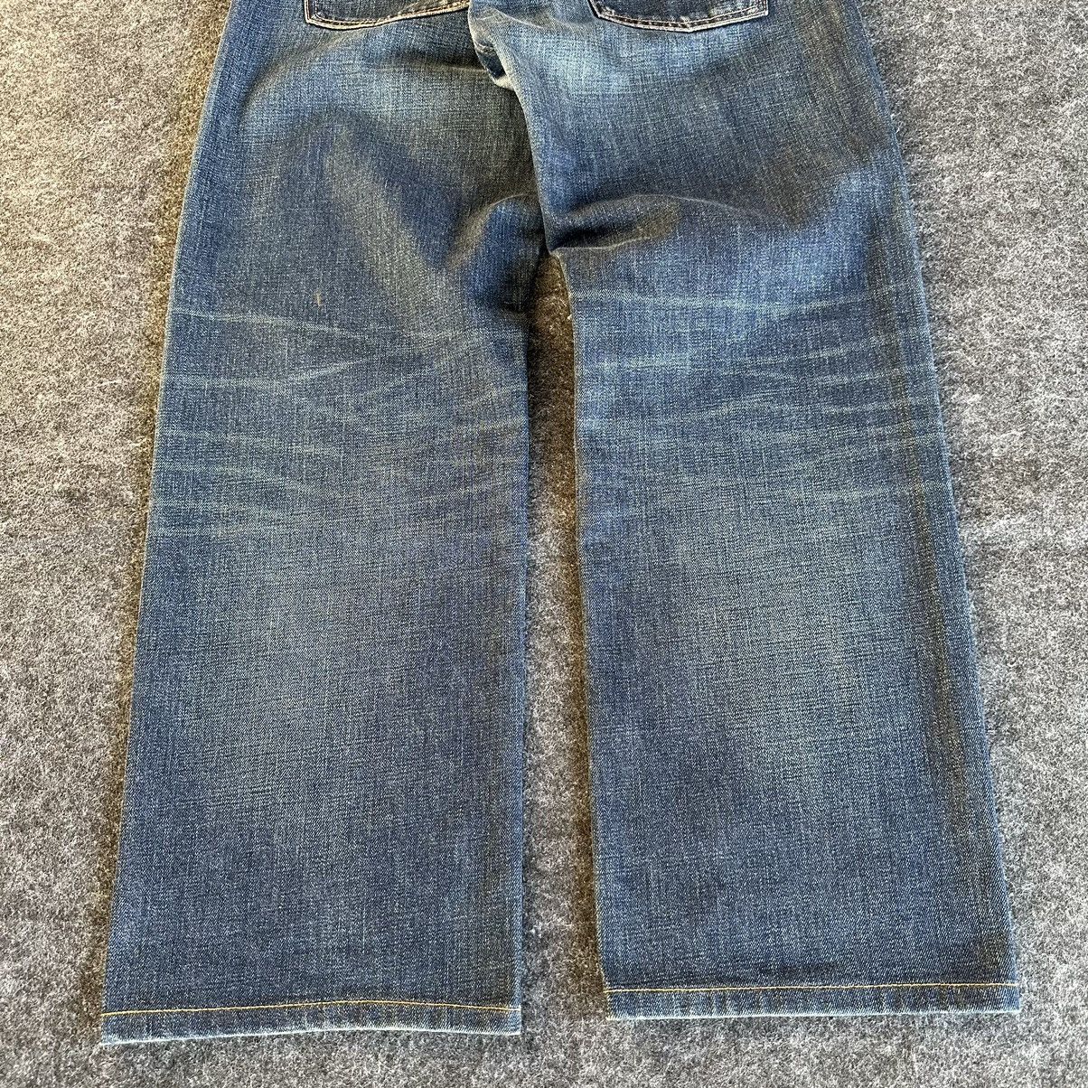 Jun Takahashi Vintage Uniqlo S003 Baggy Denim 30x28 D558 Size US 30 / EU 46 - 7 Thumbnail