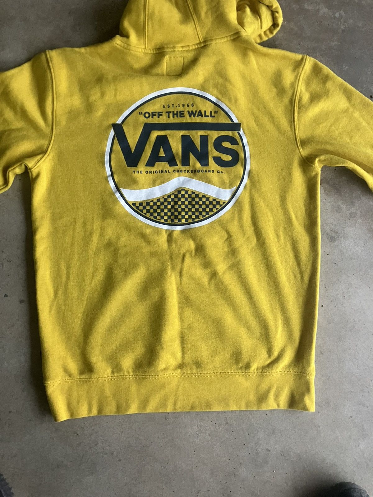 Vans × Vintage Yellow vans vintage hoodie Size US M / EU 48-50 / 2 - 3 Thumbnail