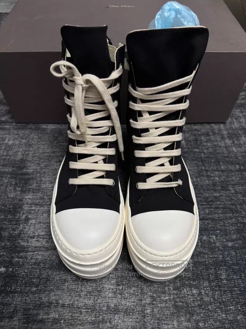 Rick Owens Rick Owens Thick-soled Converse shoes Size US 5.5 / EU 38 - 2 Thumbnail