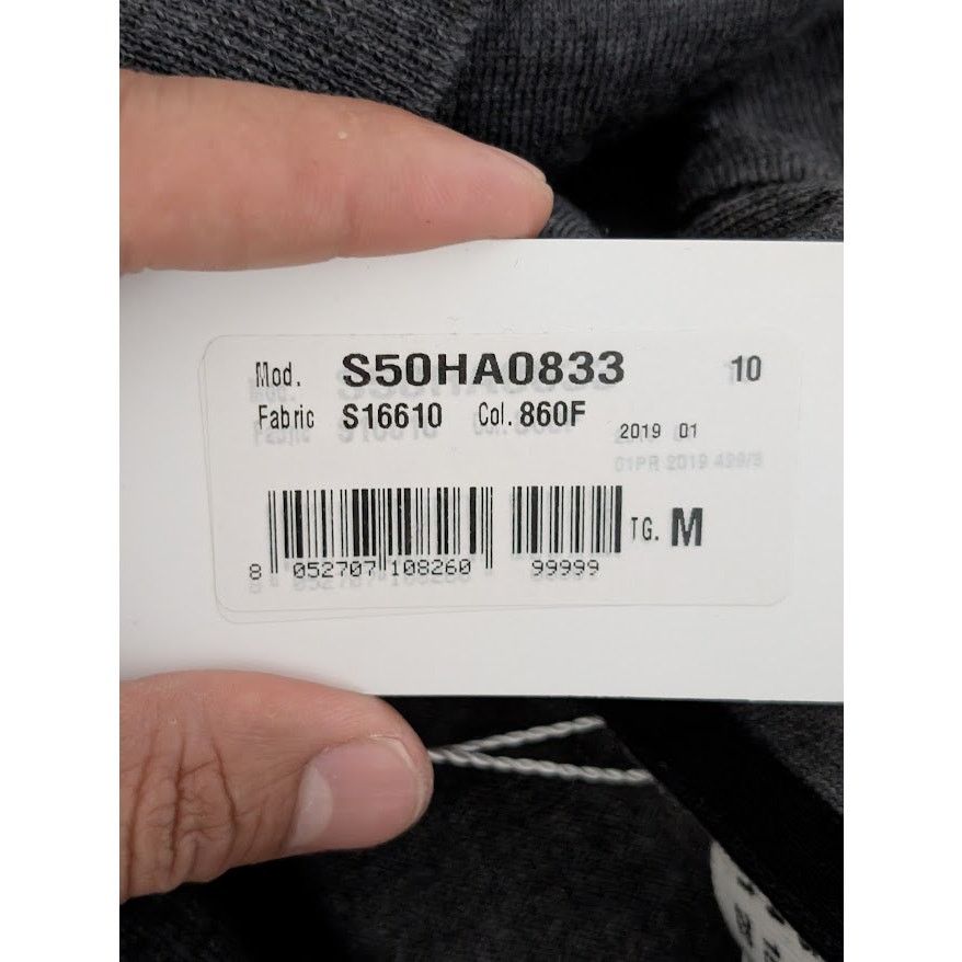 Maison Margiela o1rshd1 Knitwear Sweatshirt Sweater in Grey/Black Size US M / EU 48-50 / 2 - 16 Thumbnail