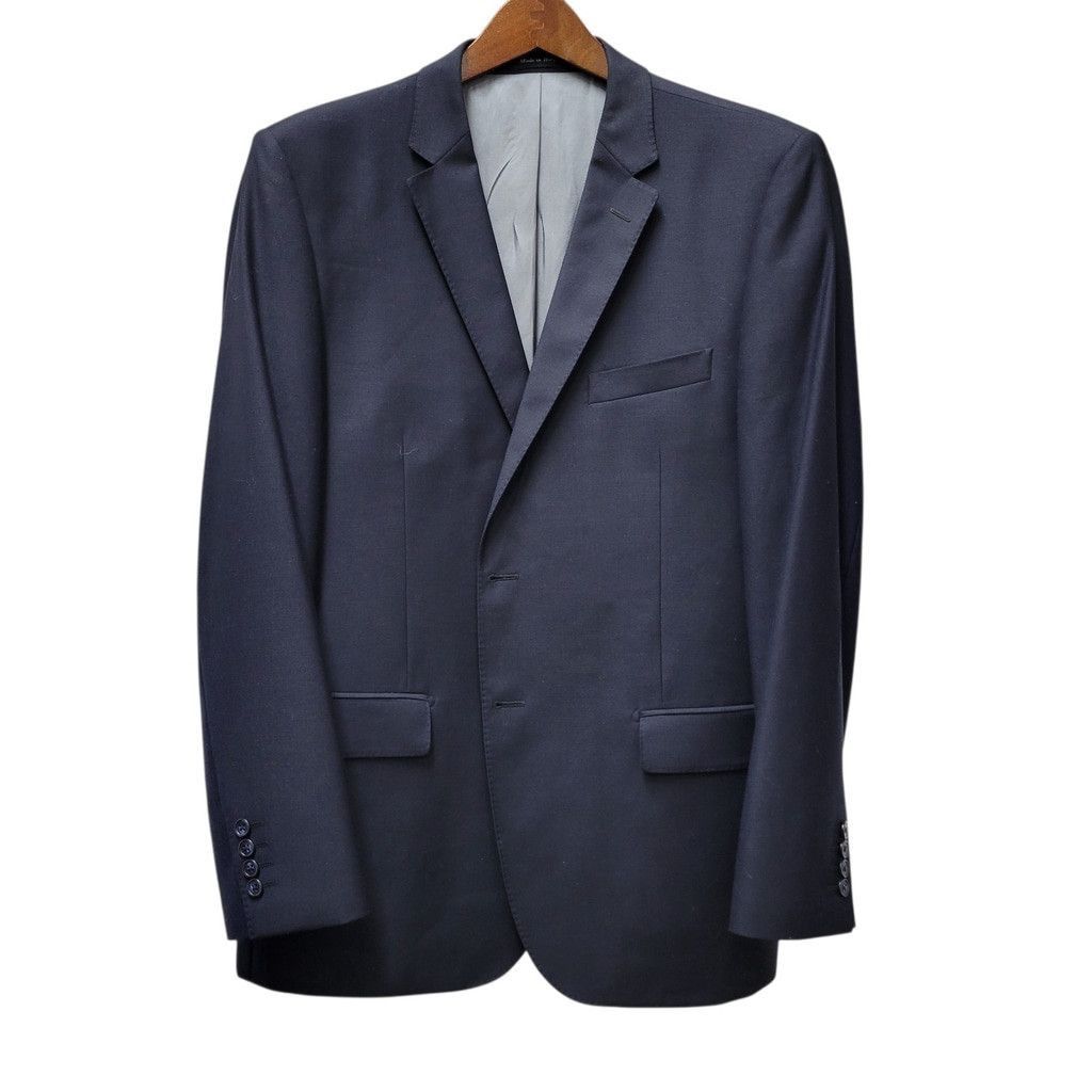 Other GARIANI Dallas Menswear Custom Side-Vent 2-Button Navy 44R Size 44R - 5 Thumbnail