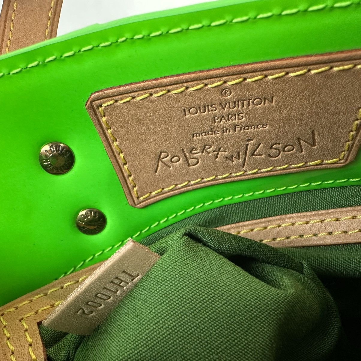 Louis Vuitton Louis Vuitton Green Vernis Reade PM Limited Edition Size ONE SIZE - 20 Thumbnail