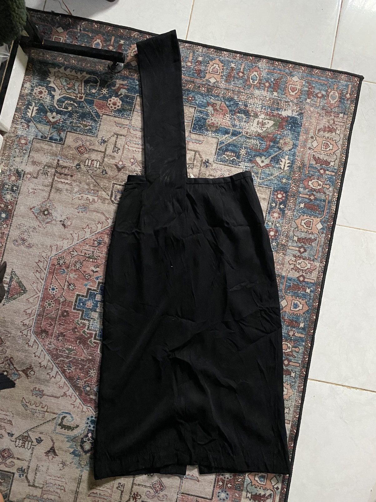 Comme des Garcons Comme des Garcons AD1989 Midi Skirt black Size 26" / US 2 / IT 38 - 1 Thumbnail