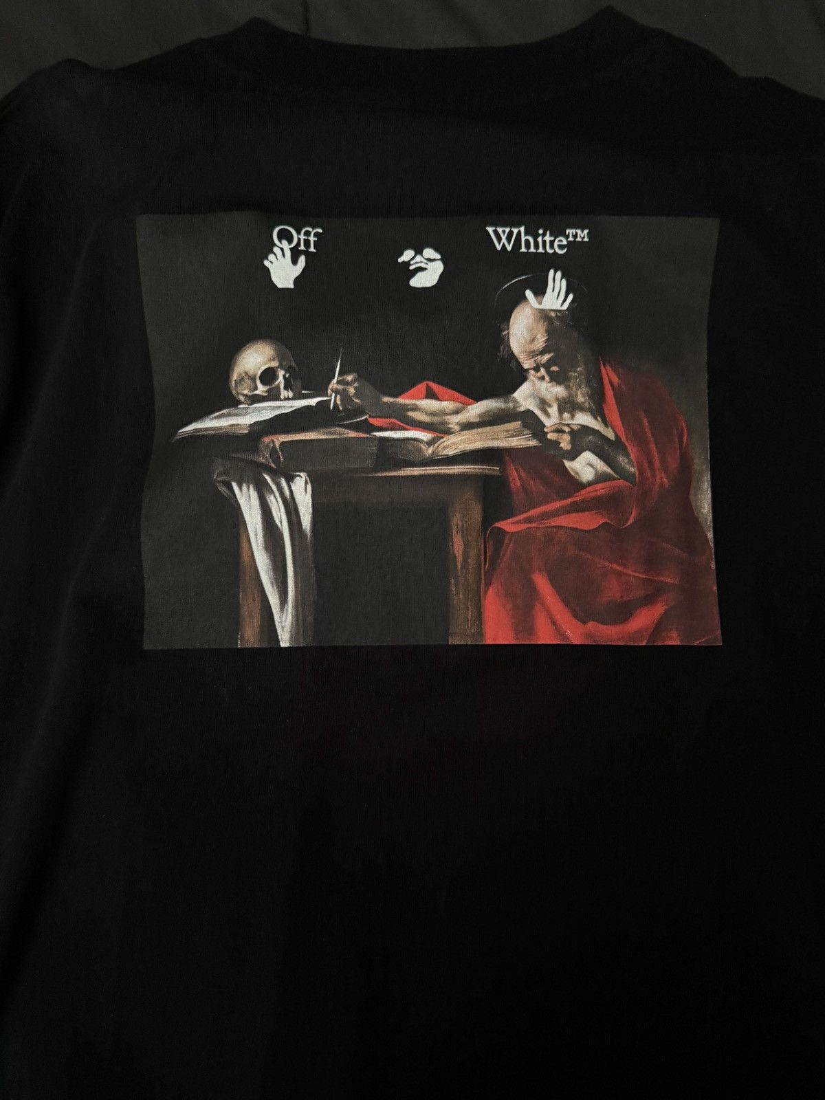 Off-White OFF-WHITE Caravaggio tee Size US L / EU 52-54 / 3 - 1 Thumbnail