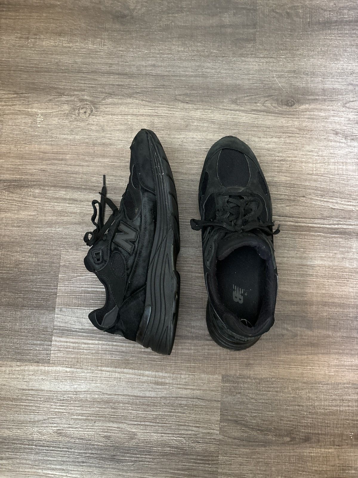 New Balance New Balance 992 USA Made Triple Black | Grailed