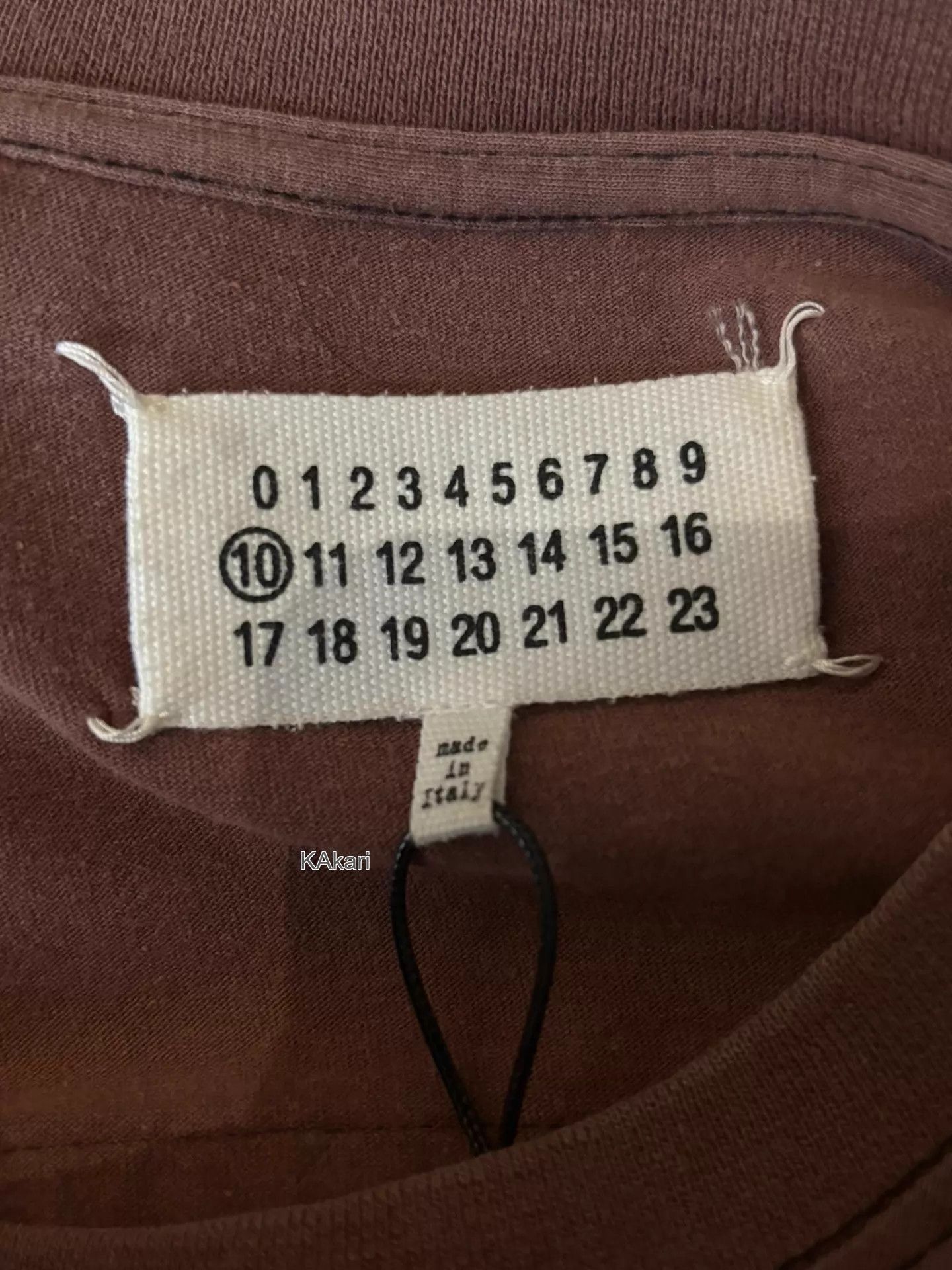 Maison Margiela Brown Short-Sleeve Graphic T-Shirt Size US L / EU 52-54 / 3 - 6 Thumbnail