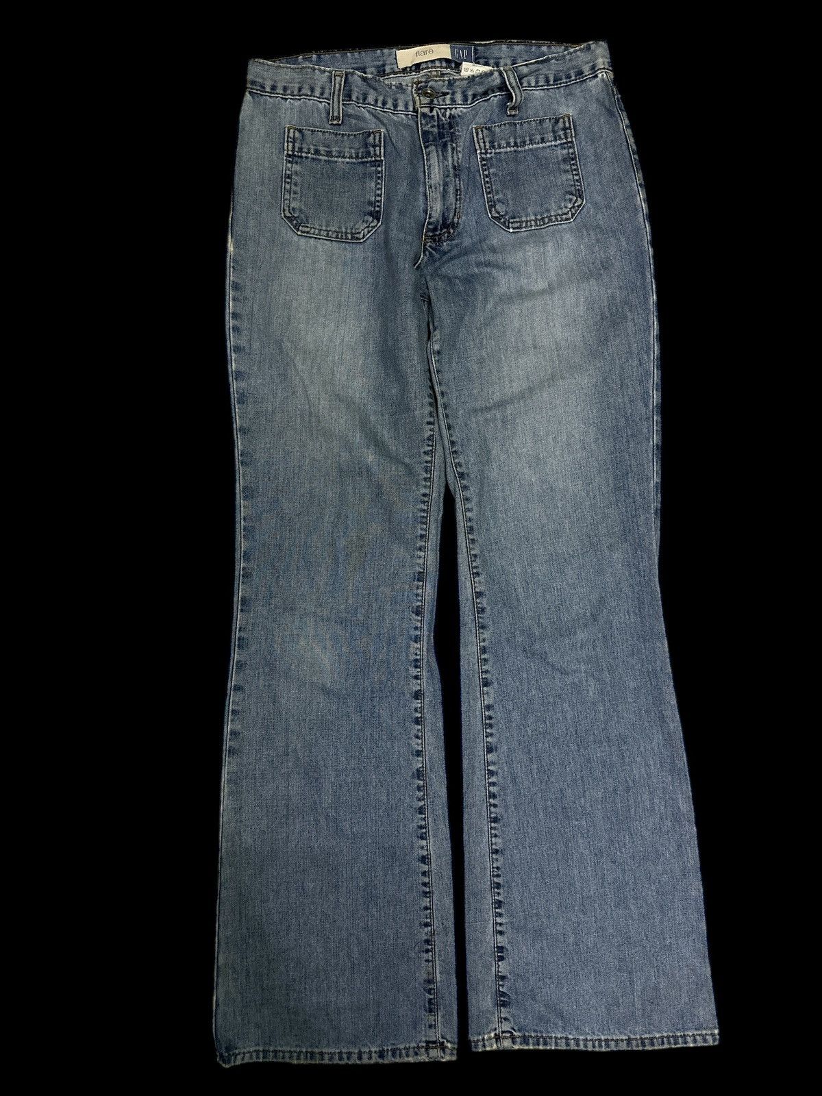 Vintage Flare Bootcut 90s Gap Double Pocket 💥❗️ Size US 32 / EU 48 - 1 Thumbnail