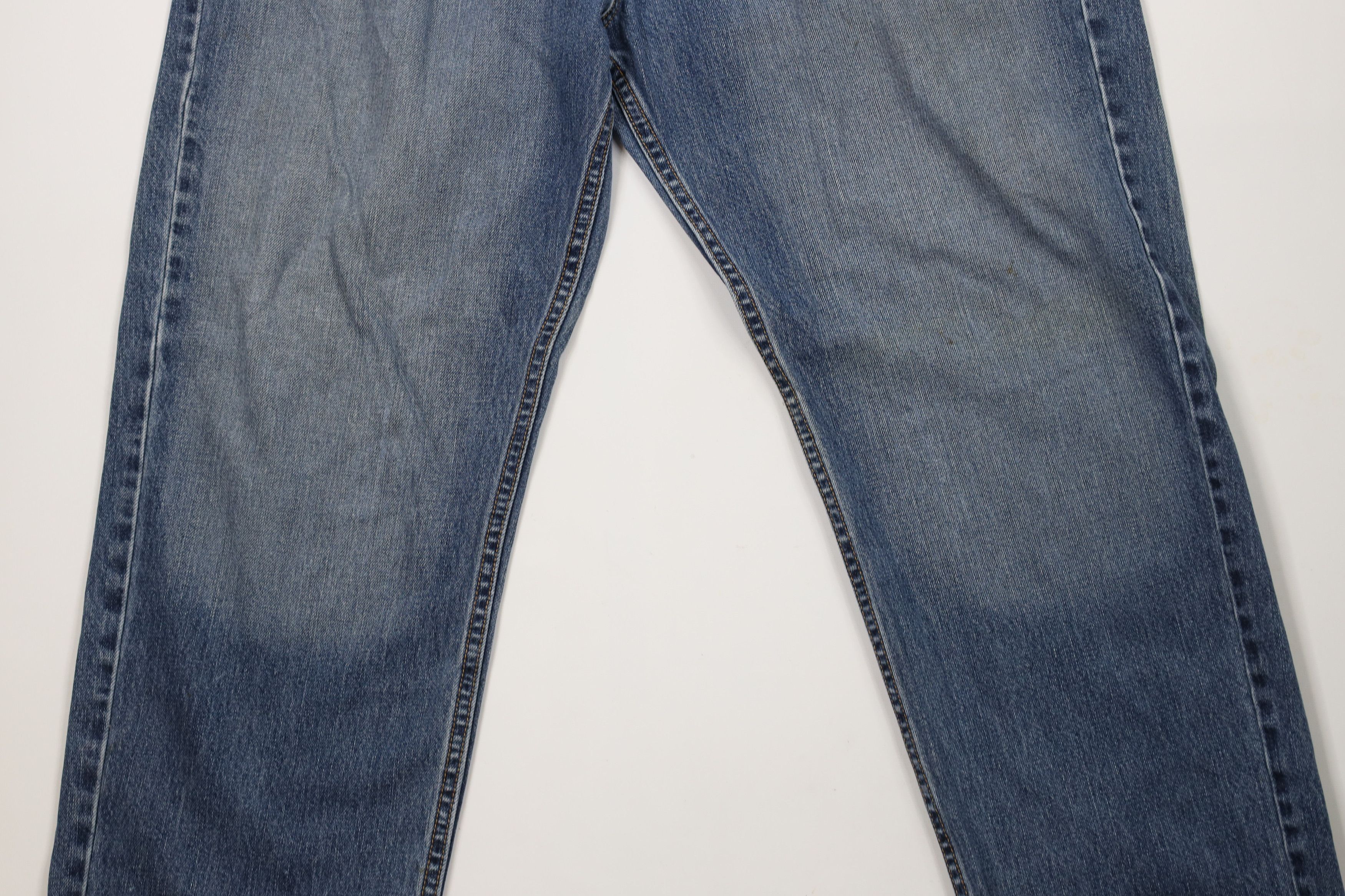 Harley Davidson × Vintage Vintage Harley Davidson Fit Wide Leg Denim Jeans Blue Size US 40 / EU 56 - 3 Thumbnail