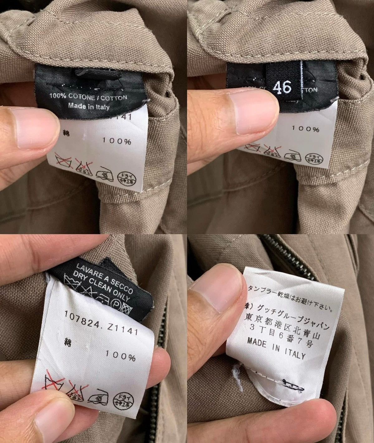 Gucci 🔥GUCCI ITALY MILITARY 4 POCKETS JACKETS Size US M / EU 48-50 / 2 - 10 Thumbnail
