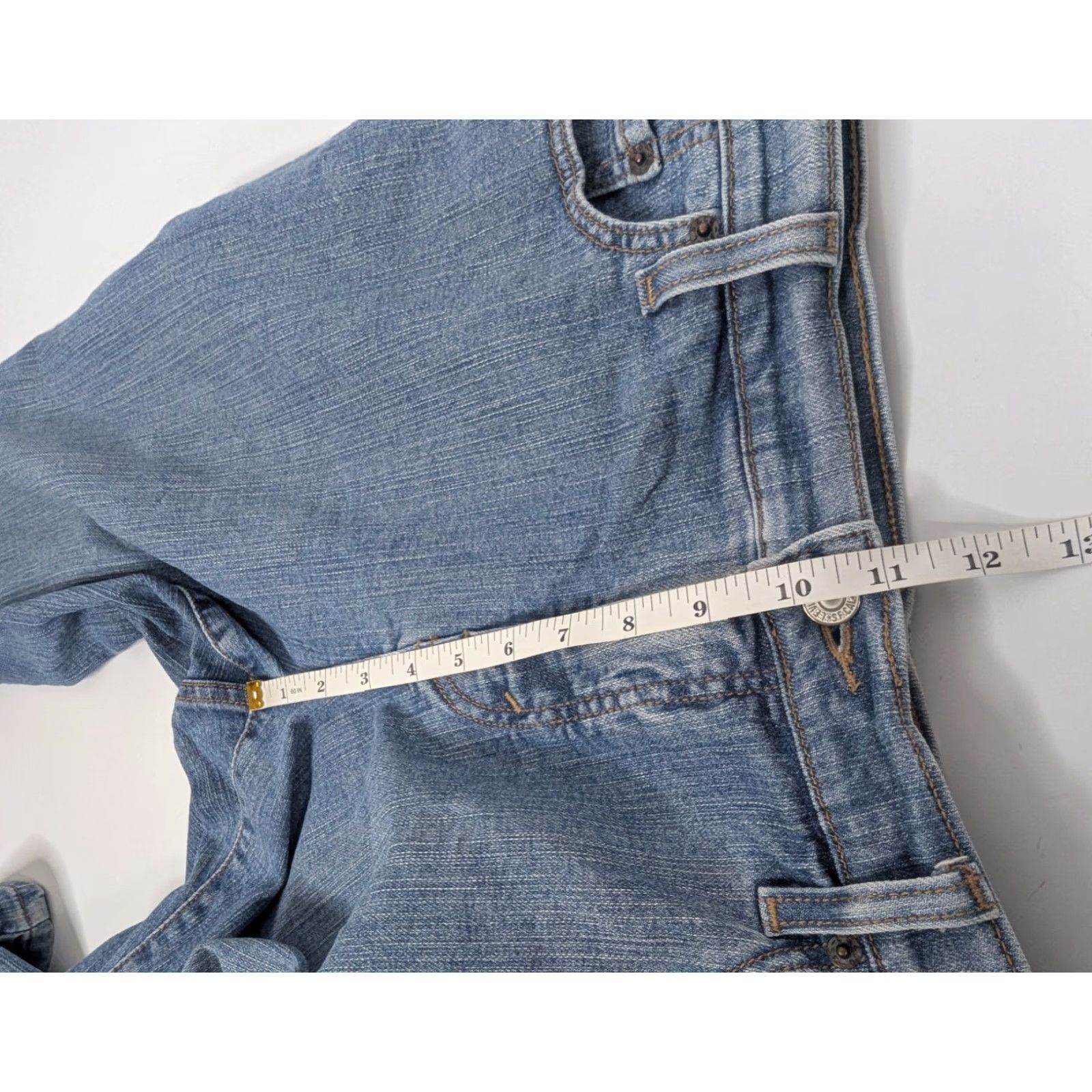 Levi's Levi's Jeans Women's 16P Short Blue Boot Cut Perfectly Slimming Denim Y2K 512 Size 38" / US 16 / IT 52 - 7 Thumbnail