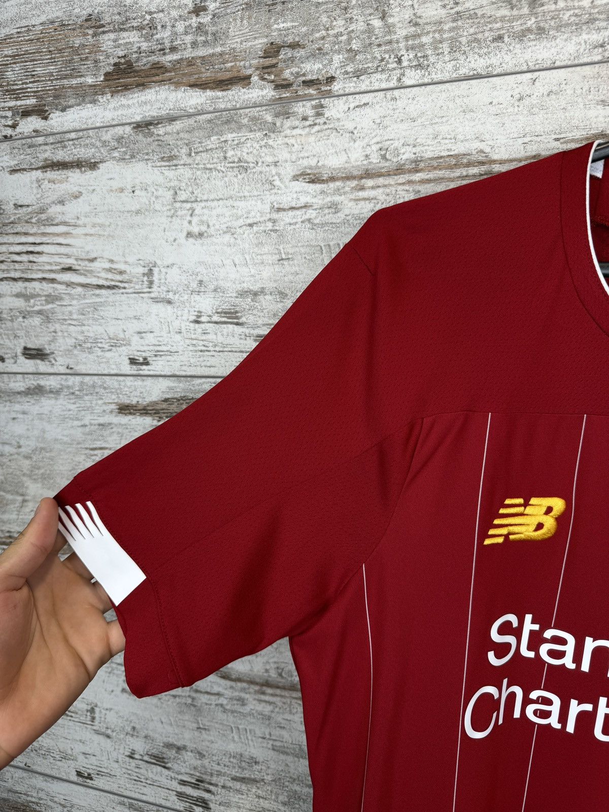 New Balance Mens Vintage New Balance Liverpool FC Sadio Mane T-shirt tee Size US S / EU 44-46 / 1 - 9 Thumbnail