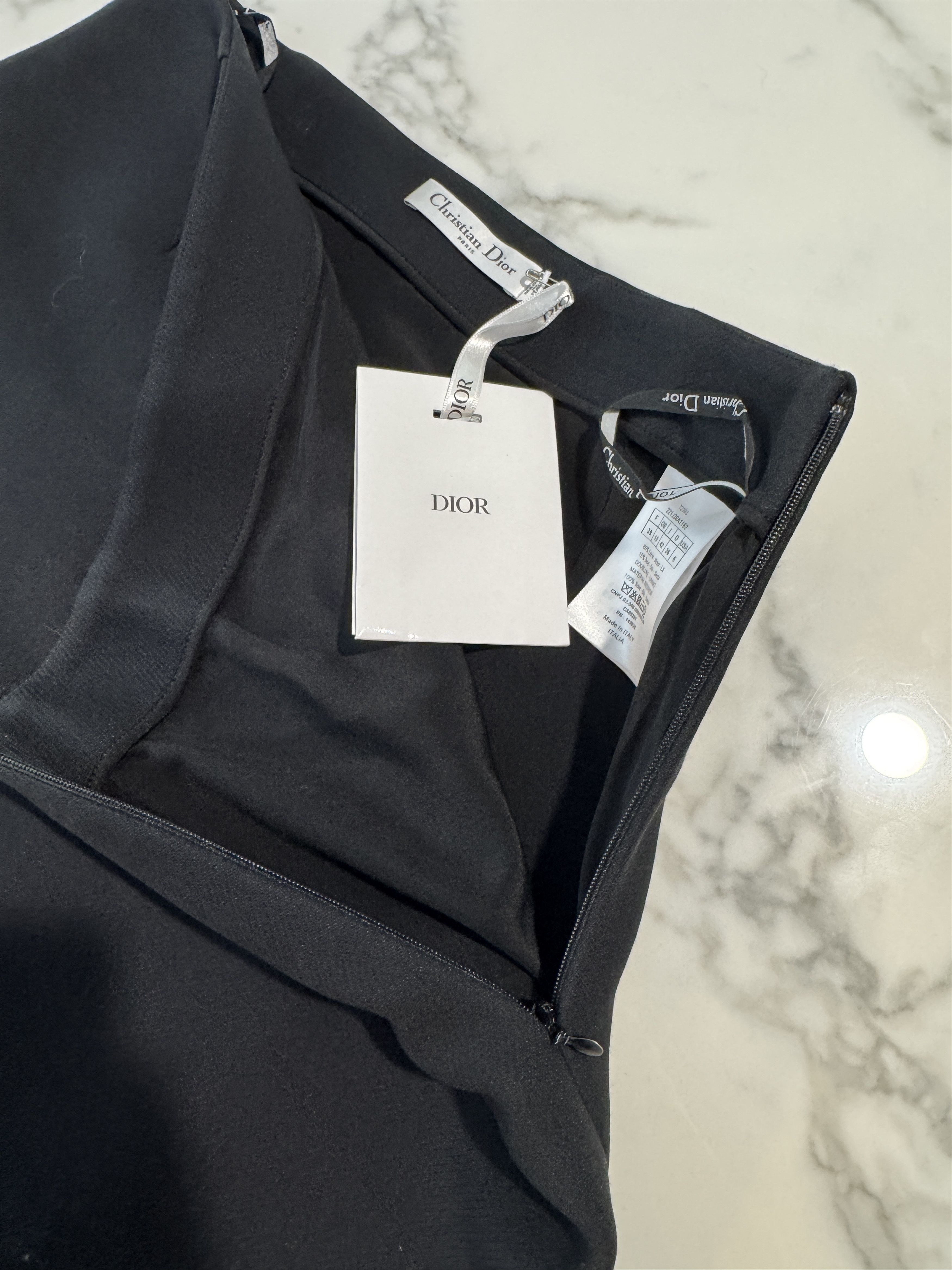 Dior Women JUPE DB RTW Size 38" / US 16 / IT 52 - 4 Thumbnail