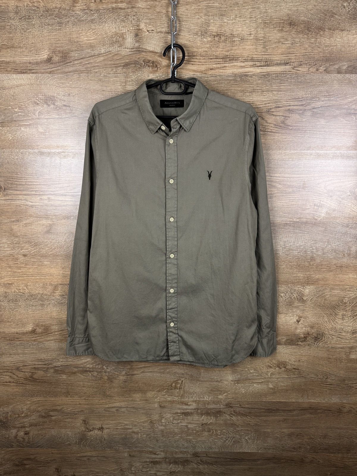 Allsaints × Japanese Brand Mens Vintage AllSaints redondo long sleeve shirts button up Size US M / EU 48-50 / 2 - 1 Thumbnail