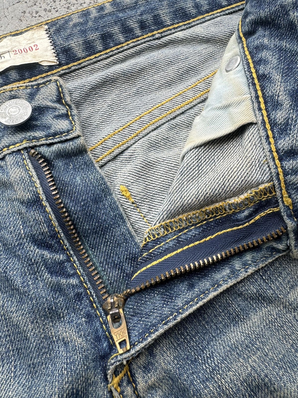 Paper Denim & Cloth Vintage flared bootcut acid wash distressed jeans Size 26" / US 2 / IT 38 - 13 Thumbnail