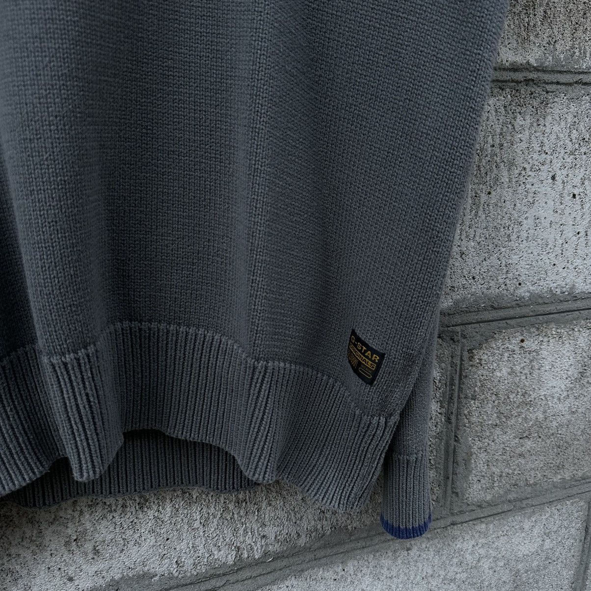 G-Star Vintage G-Star Raw Knit Sweater Y2K 00s USA Size XL Size US XL / EU 56 / 4 - 3 Thumbnail