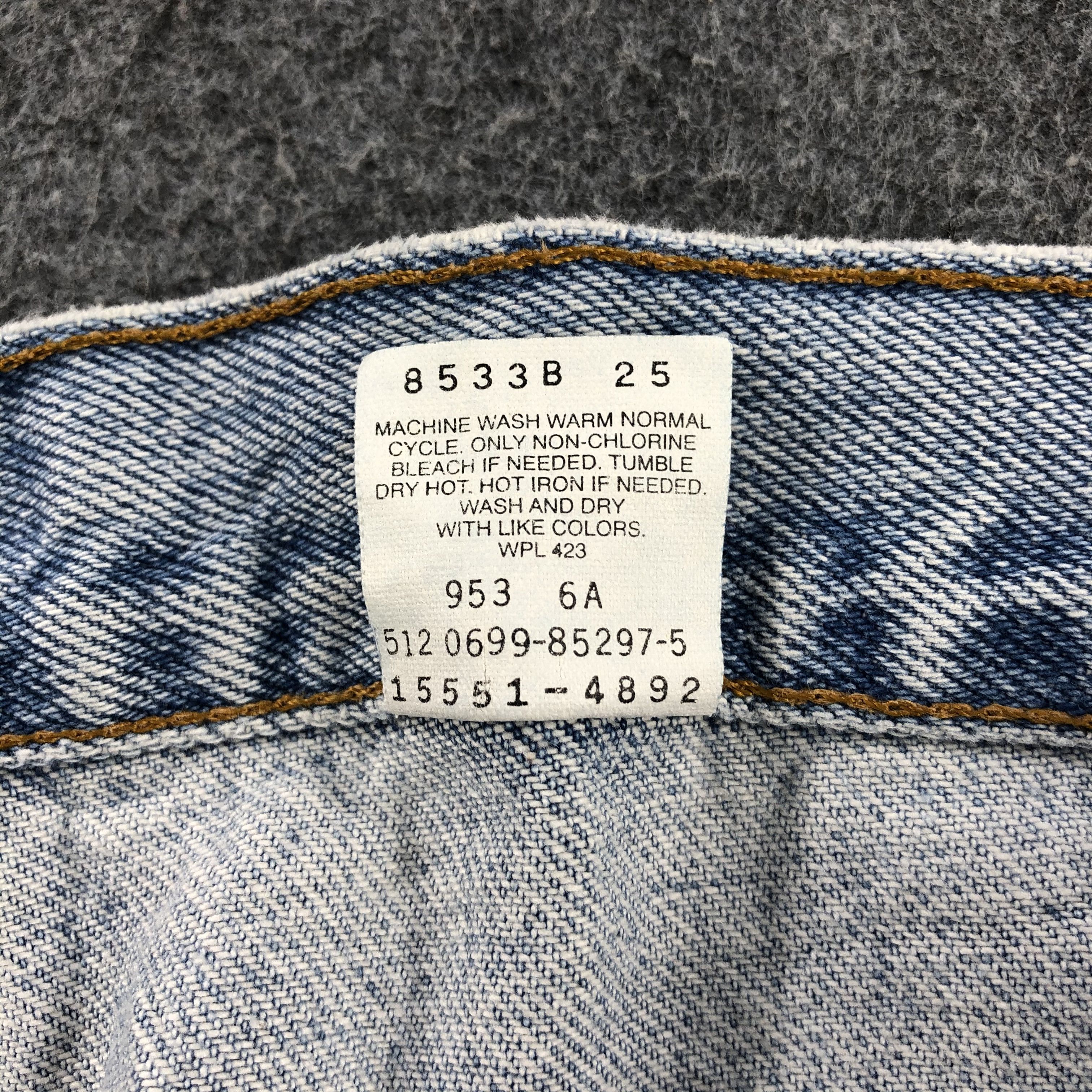 Levi's × Vintage 90s Vintage Light Wash Levis 550 Jeans-JM1798 Size US 34 / EU 50 - 10 Thumbnail