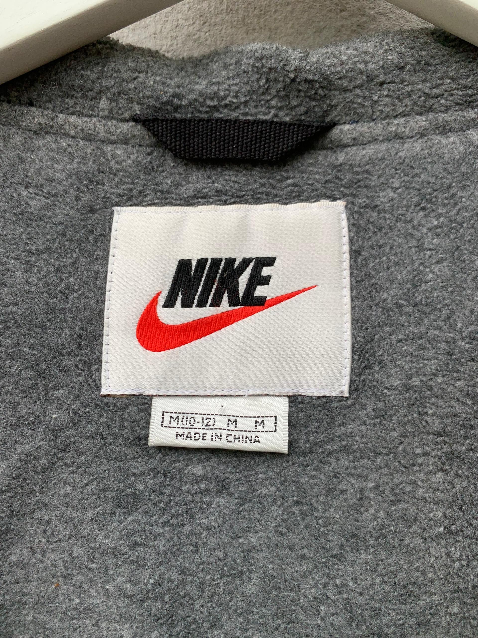 Nike × Nike ACG × Vintage Vintage Nike Big Logo Button Zipper Jacket Size US M / EU 48-50 / 2 - 7 Thumbnail